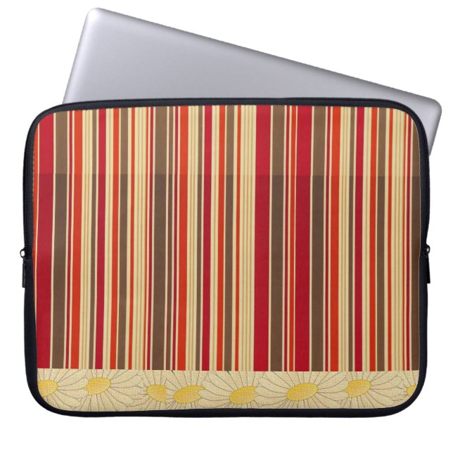 Capa Para Notebook Bolsa de laptop Floral (Frente)
