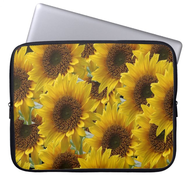 Capa Para Notebook Bolsa de laptop Floral (Frente)