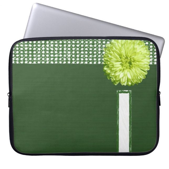 Capa Para Notebook Bolsa de laptop Floral (Frente)