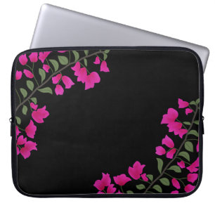 Capa Para Notebook Bolsa de laptop Fuchsia Pink Bougainvillea