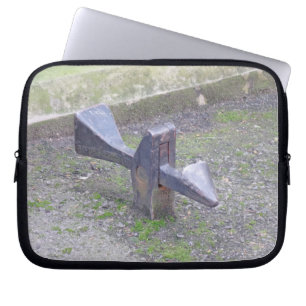 Capa Para Notebook Bolsa de laptop histórica do Neoprene Gate Lock de