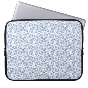 Capa Para Notebook Bolsa de laptop Impressão étnica azul Indigo