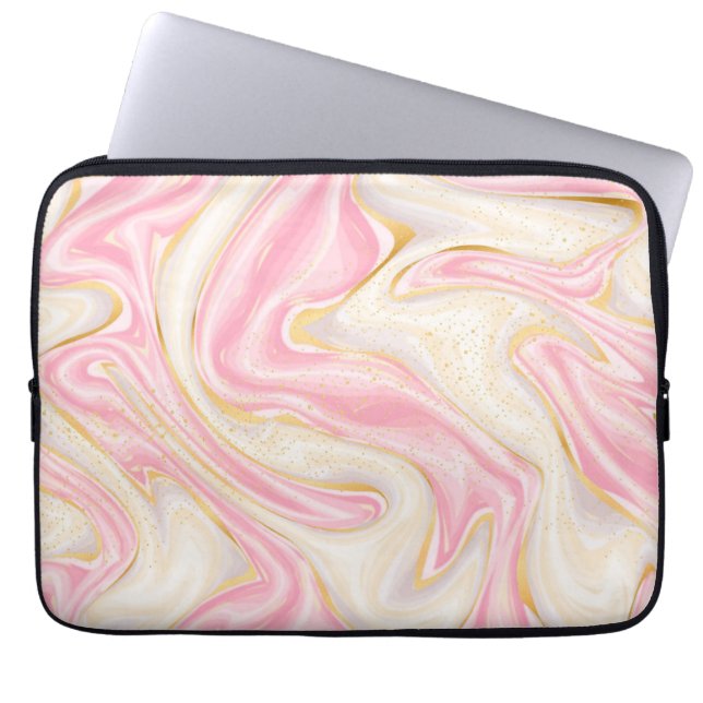 Capa Para Notebook Bolsa de laptop Ink Flo Art (Frente)