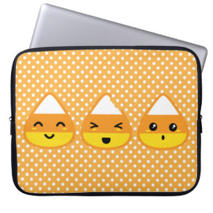 Capa Para Notebook Bolsa de laptop Kawaii Candy Corn