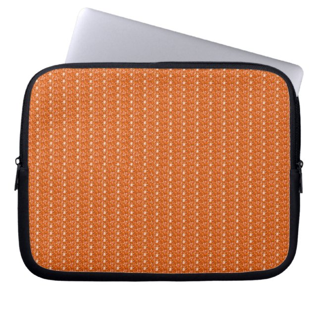 Capa Para Notebook Bolsa de laptop Laranja Brilhante (Frente)