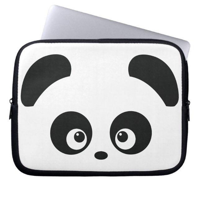 Capa Para Notebook Bolsa de laptop Love Panda® (Frente)