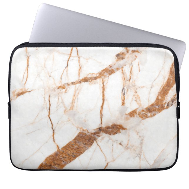 Capa Para Notebook Bolsa de laptop Marble (Frente)