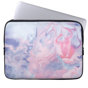 Capa Para Notebook Bolsa de laptop Marble Neoprene de 13 polegadas