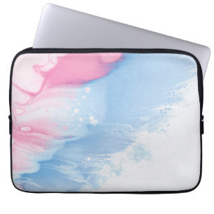 Capa Para Notebook Bolsa de laptop Marble Neoprene de 13 polegadas