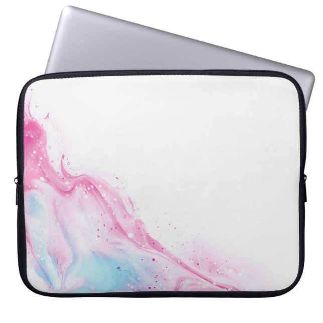Capa Para Notebook Bolsa de laptop Marble Neoprene de 15 polegadas (Frente)
