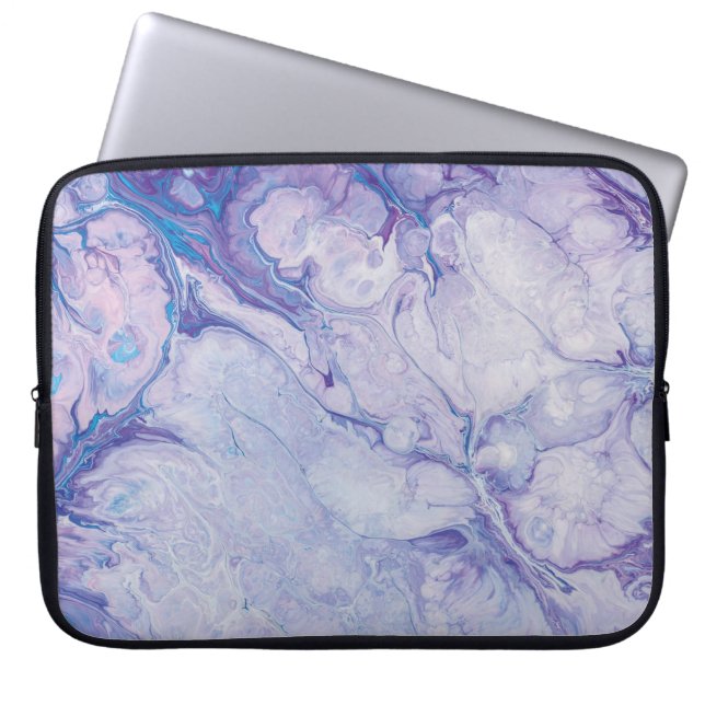 Capa Para Notebook Bolsa de laptop Marble Neoprene de 15 polegadas (Frente)