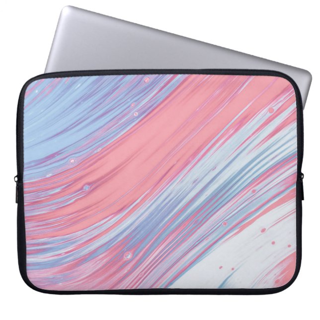 Capa Para Notebook Bolsa de laptop Marble Neoprene de 15 polegadas (Frente)