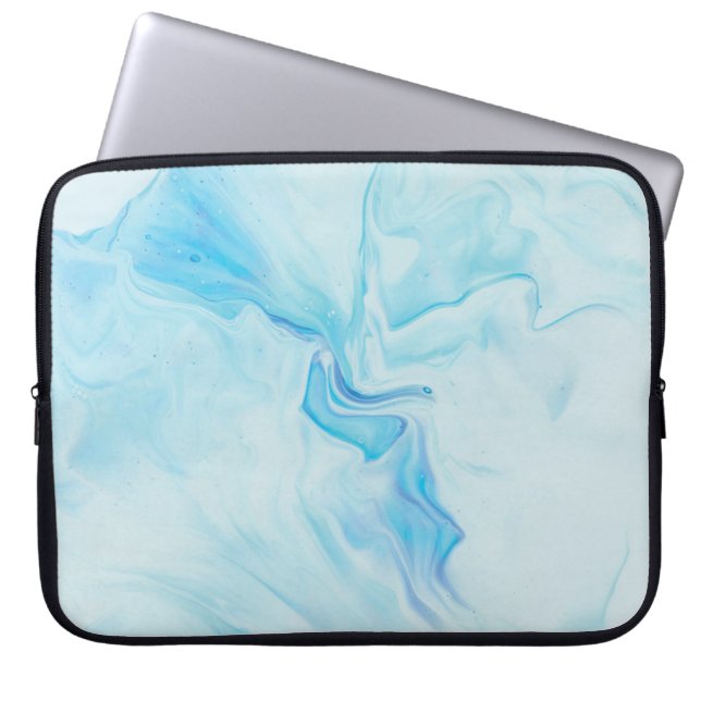 Capa Para Notebook Bolsa de laptop Marble Neoprene de 15 polegadas (Frente)
