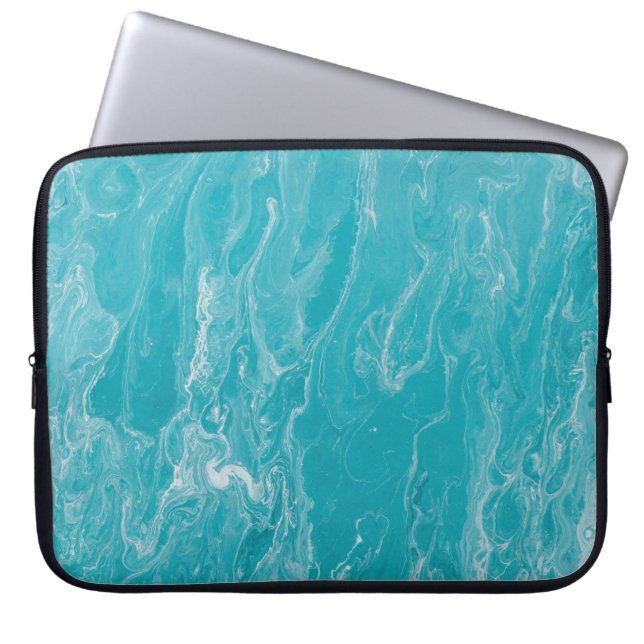 Capa Para Notebook Bolsa de laptop Marble Neoprene de 15 polegadas (Frente)