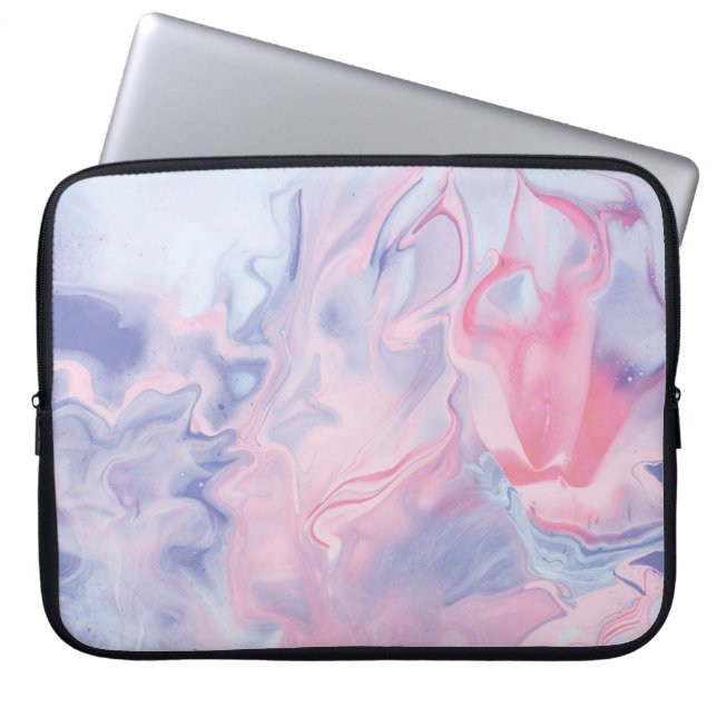 Capa Para Notebook Bolsa de laptop Marble Neoprene de 15 polegadas (Frente)