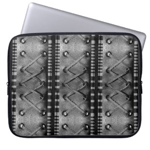Capa Para Notebook Bolsa de laptop Moderna de Textura de Couro Lacrad