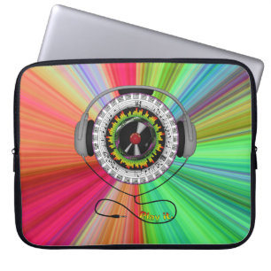 Capa Para Notebook Bolsa de laptop Música da Vida