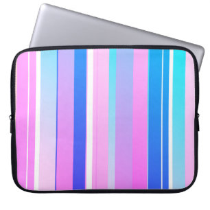 Capa Para Notebook Bolsa de laptop na moda Pastel Color Lines