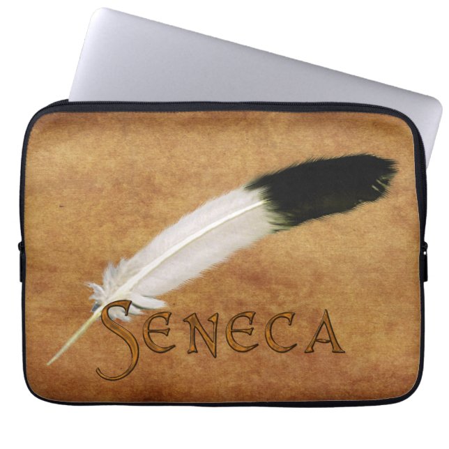 Capa Para Notebook Bolsa de laptop Nativa Americana da SENECA (Frente)