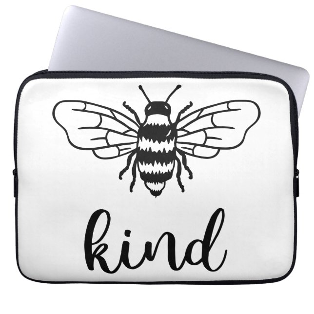 Capa Para Notebook Bolsa de laptop Negra De Bebê (Frente)