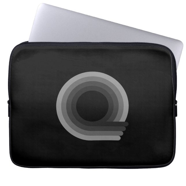 Capa Para Notebook bolsa de laptop Neoprene de 13 polegadas com logot (Frente)