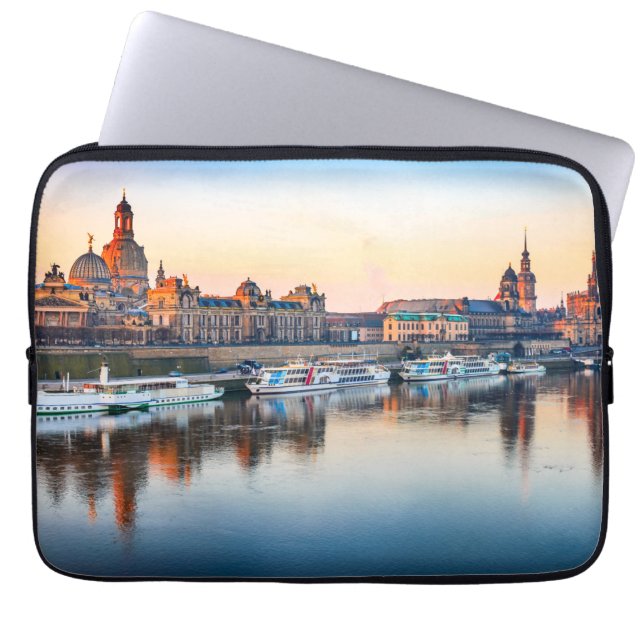 Capa Para Notebook Bolsa de laptop Neoprene Dresden de 13 polegadas (Frente)