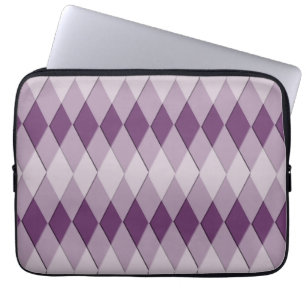 Capa Para Notebook Bolsa de laptop - Padrão de Argyle