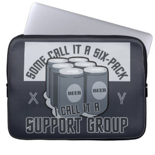 Capa Para Notebook Bolsa de laptop personalizada Beer Six Pack