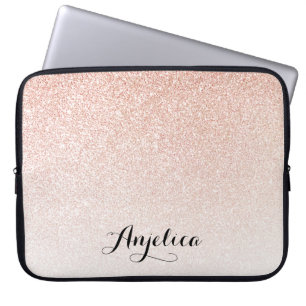 Capa Para Notebook Bolsa de laptop Personalizada com Brilho Dourado R
