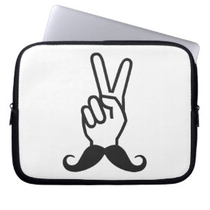 Capa Para Notebook Bolsa de laptop personalizada de bigode vencedora