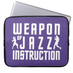 Capa Para Notebook Bolsa de laptop personalizada de instrução Jazz