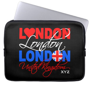 Capa Para Notebook Bolsa de laptop personalizada de monograma do Rein