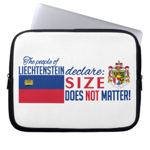 Capa Para Notebook Bolsa de laptop personalizada do Liechtenstein