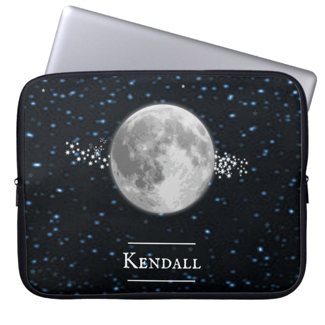 Capa Para Notebook Bolsa de laptop Personalizada Lunar (Frente)