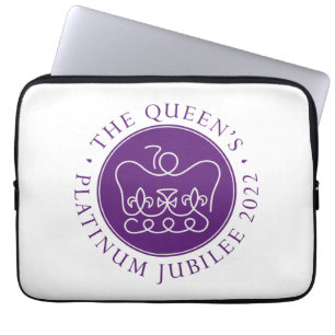 Capa Para Notebook Bolsa de laptop Platinum Jubilee da Rainha