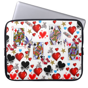 Capa Para Notebook Bolsa de laptop Queen Hearts