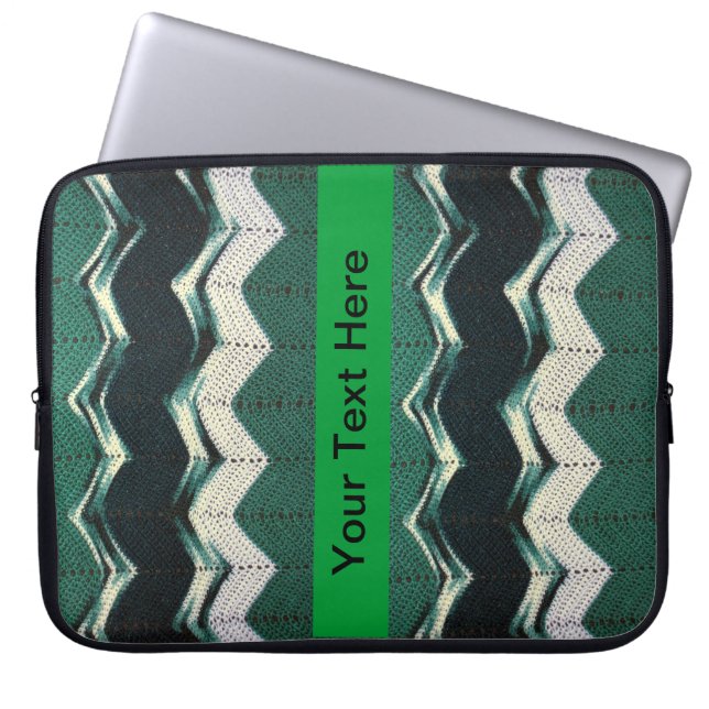 Capa Para Notebook Bolsa de laptop - Ripple Afghan (Frente)