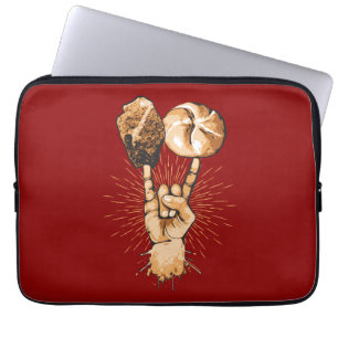 Capa Para Notebook Bolsa de laptop Rock and Roll