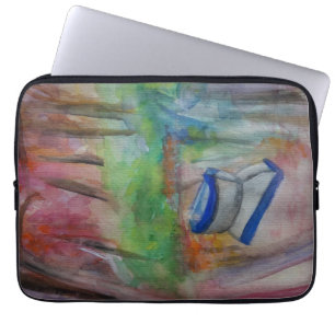 Capa Para Notebook Bolsa de laptop Romântica De Aquarela De Barco De 
