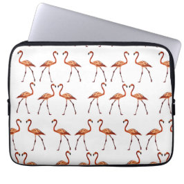 Capa Para Notebook Bolsa de laptop rosa Flamingos Neoprene 13"