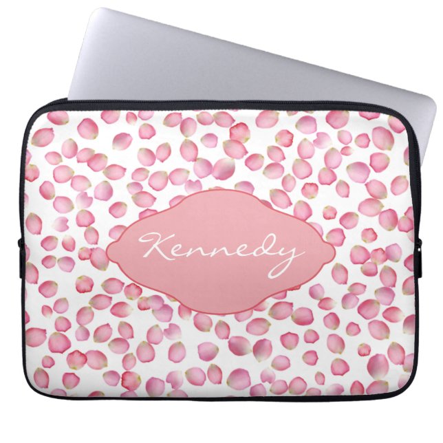 Capa Para Notebook Bolsa de laptop rosa rosa rosa rosa (Frente)