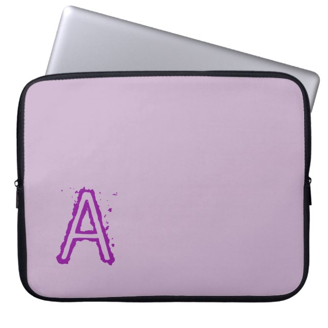Capa Para Notebook Bolsa de laptop Roxo (Frente)