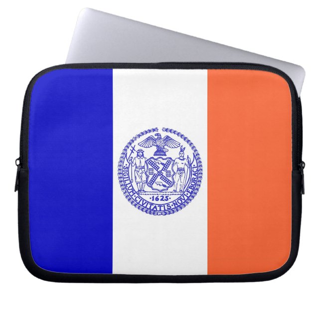 Capa Para Notebook Bolsa de laptop Sinalizador Nova Iorque (Frente)