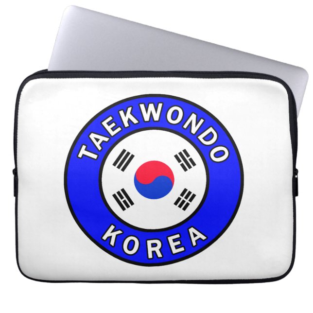 Capa Para Notebook Bolsa de laptop Taekwondo (Frente)