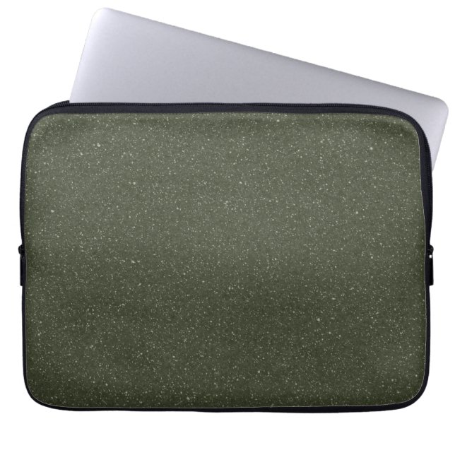 Capa Para Notebook Bolsa de laptop Verde de Moss Texturizada - Person (Frente)