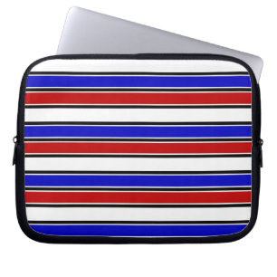 Capa Para Notebook Bolsa de laptop vermelha, branca e azul
