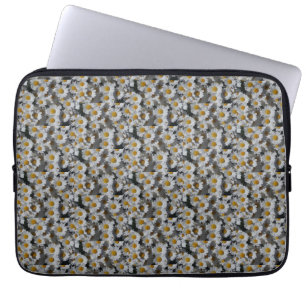 Capa Para Notebook Bolsa de laptop White Daisies
