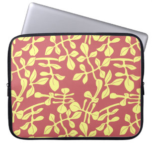 Capa Para Notebook Bolsa de Neoprene para Laptop com Design de Folha 