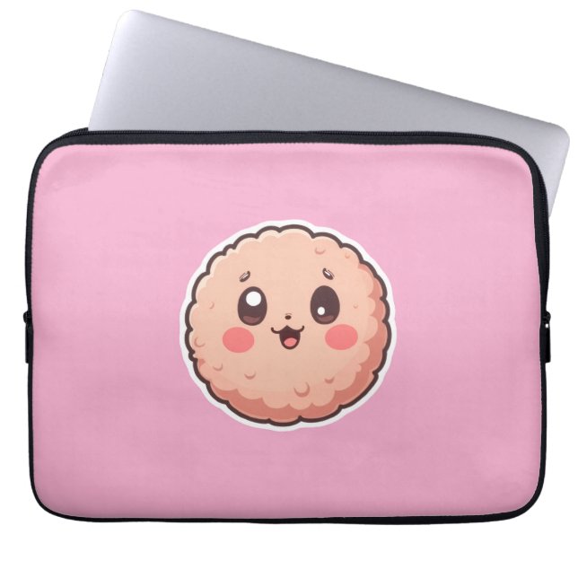 Capa Para Notebook Bolsa de Tablet e Laptop Cute Cookies (Frente)