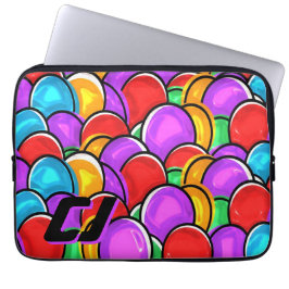 Capa Para Notebook Bolsa de tecnologia com monograma personalizado em